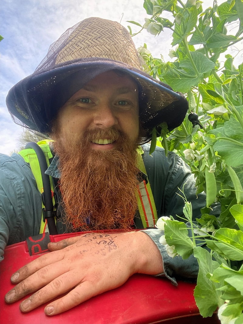 Village Greens staff member Declan